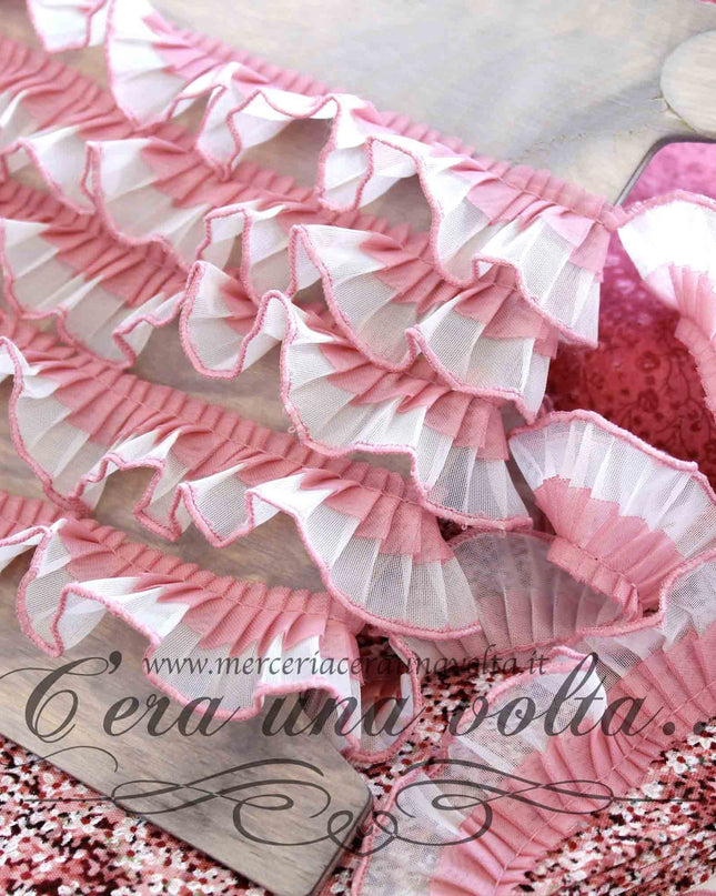 Doppio Nastro plissettato