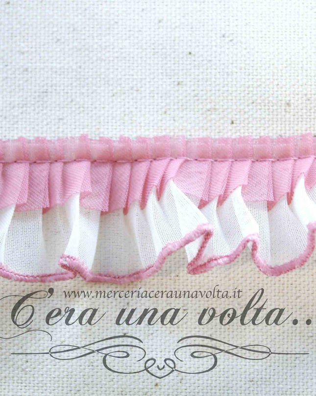 Doppio Nastro plissettato