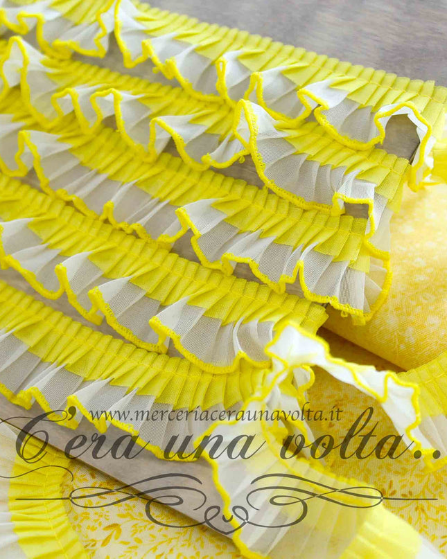 Doppio Nastro plissettato