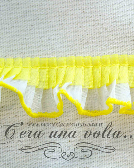 Doppio Nastro plissettato