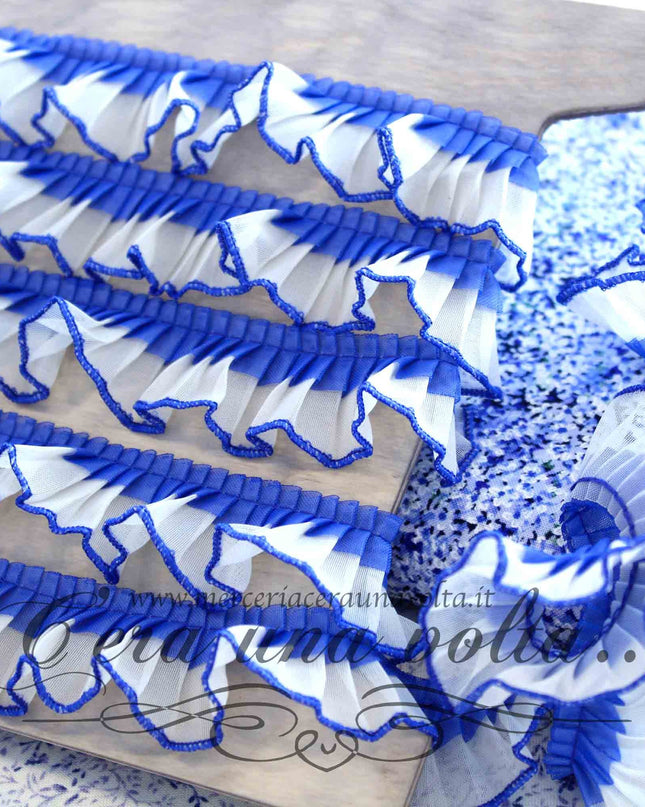 Doppio Nastro plissettato