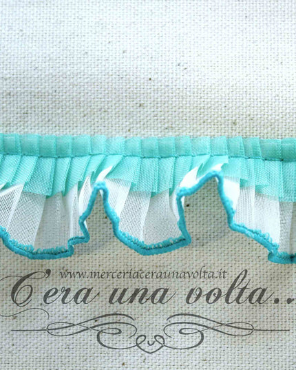 Doppio Nastro plissettato