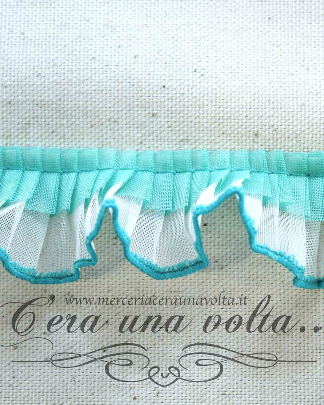 Doppio Nastro plissettato