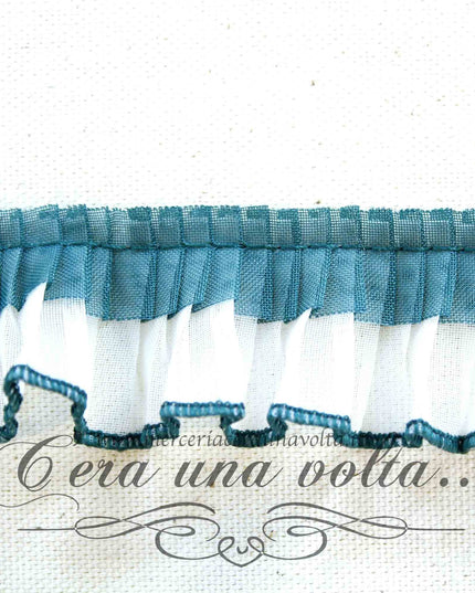 Doppio Nastro plissettato
