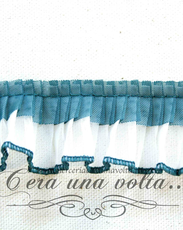 Doppio Nastro plissettato