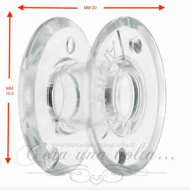 Bobine per macchine da cucire in plastica