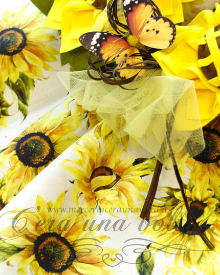 Tessuto Girasoli
