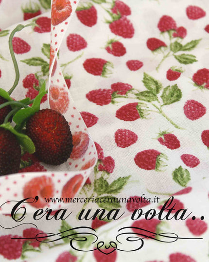 Tessuto Raspberries
