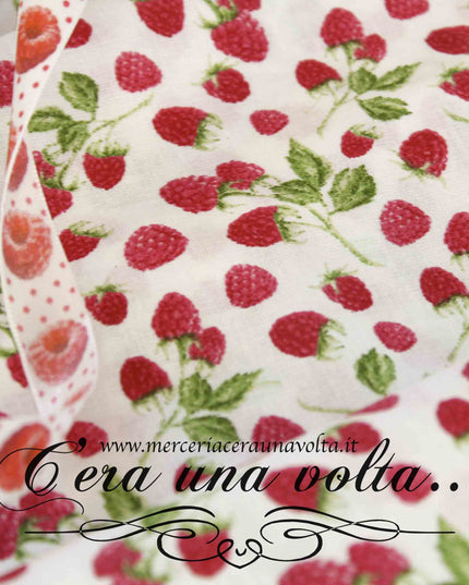 Tessuto Raspberries