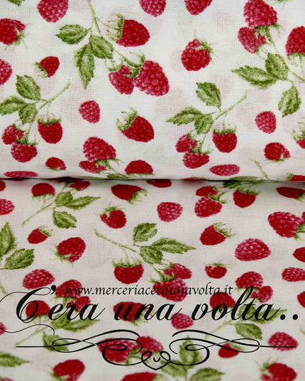Tessuto Raspberries