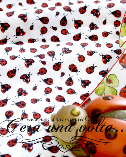 Tessuto Ladybug