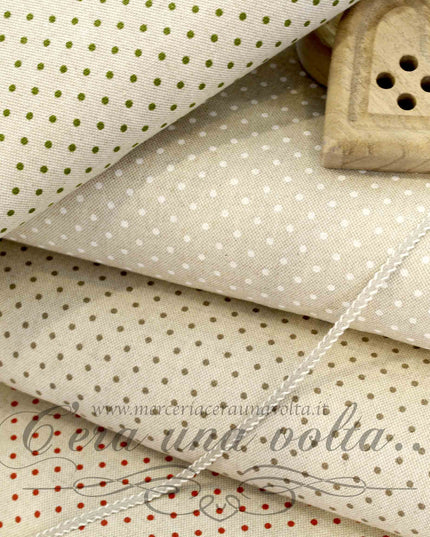 Stoffa a Pois piccoli
