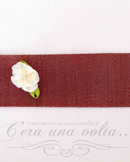Nastro in lurex cm 4
