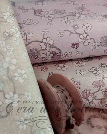 Tessuto Oriental Flowers