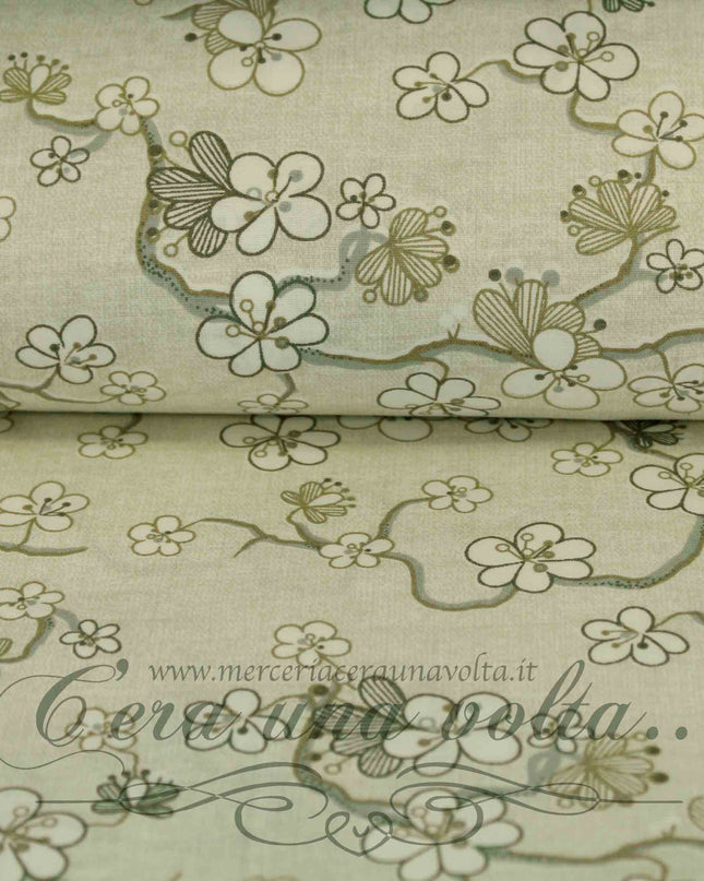 Tessuto Oriental Flowers