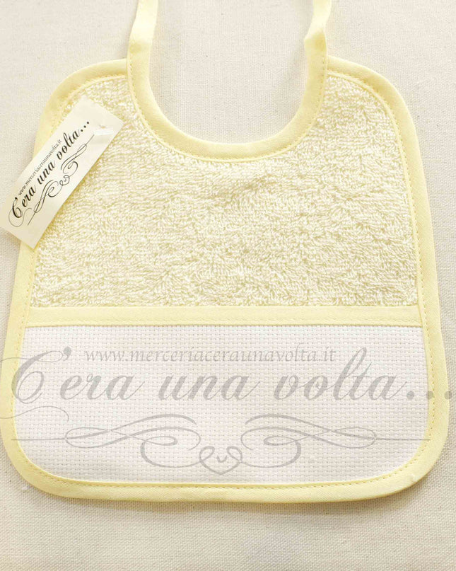 Bavaglia da ricamare in spugna