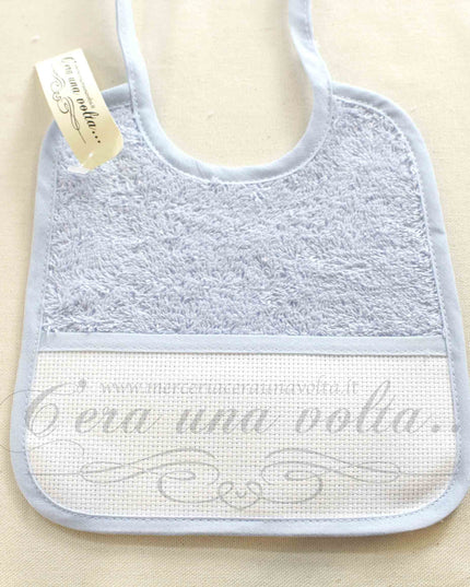 Bavaglia da ricamare in spugna
