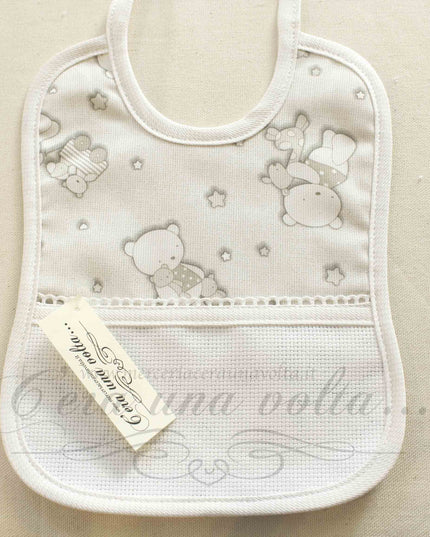 Bavaglie da ricamare Baby Bear
