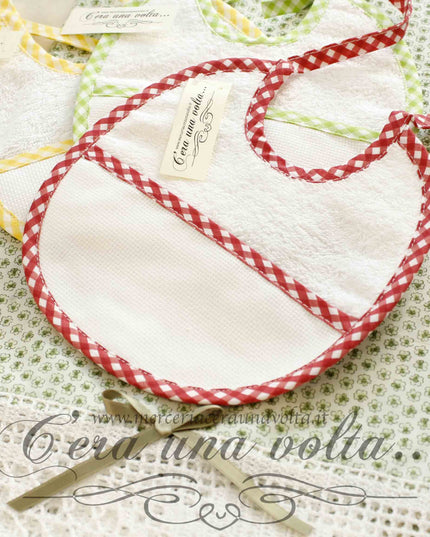 Bavaglia da ricamare in spugna Vicky