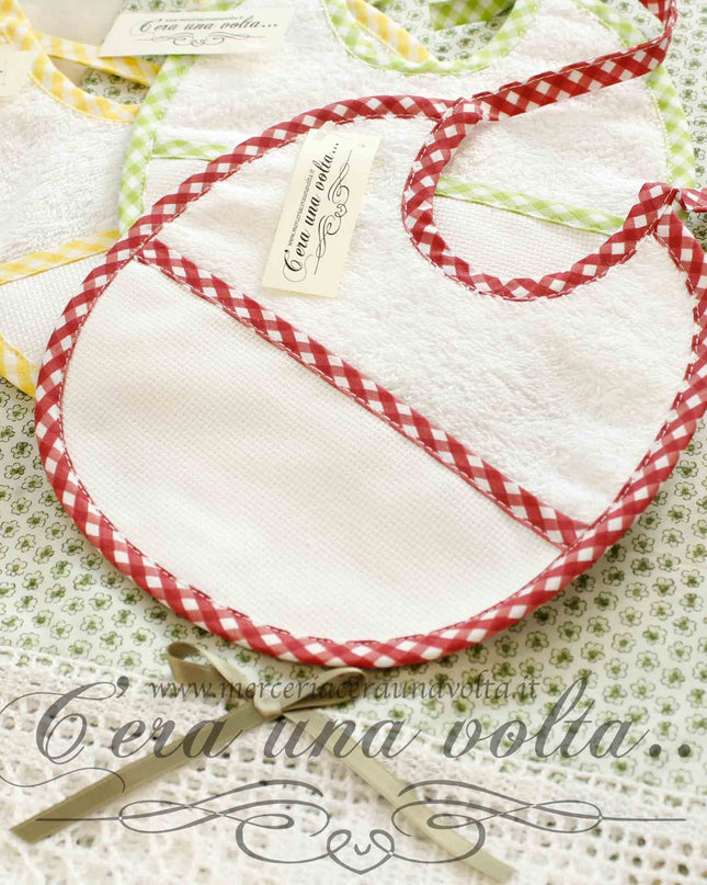 Bavaglia da ricamare in spugna Vicky