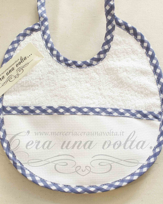 Bavaglia da ricamare in spugna Vicky