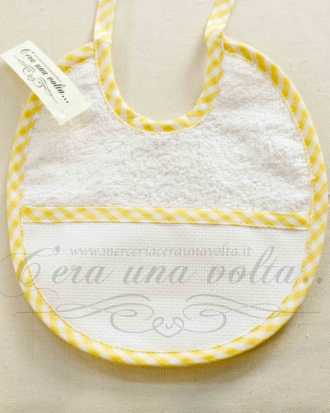 Bavaglia da ricamare in spugna Vicky