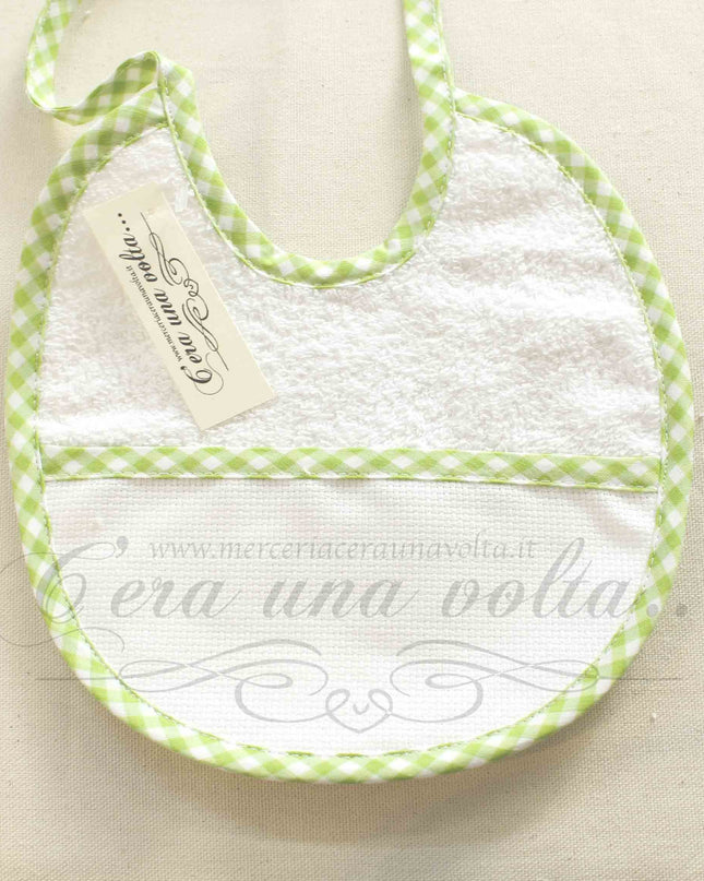 Bavaglia da ricamare in spugna Vicky