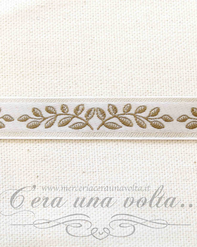 Bordo Tessuto Leaves