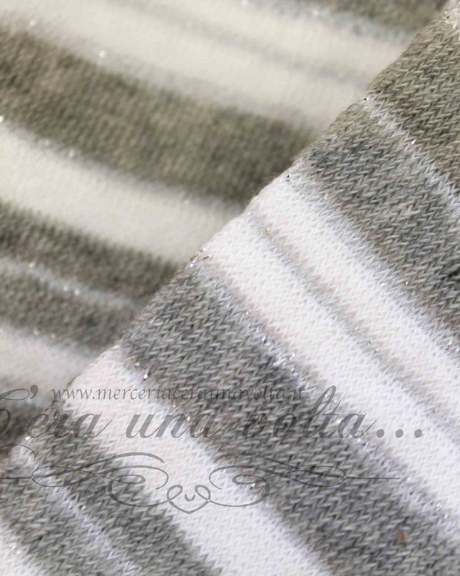 Tubolari in maglina righe Lurex