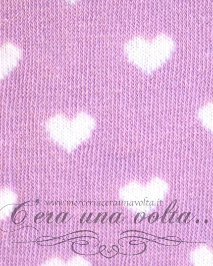 Tubolari in maglina a Cuori
