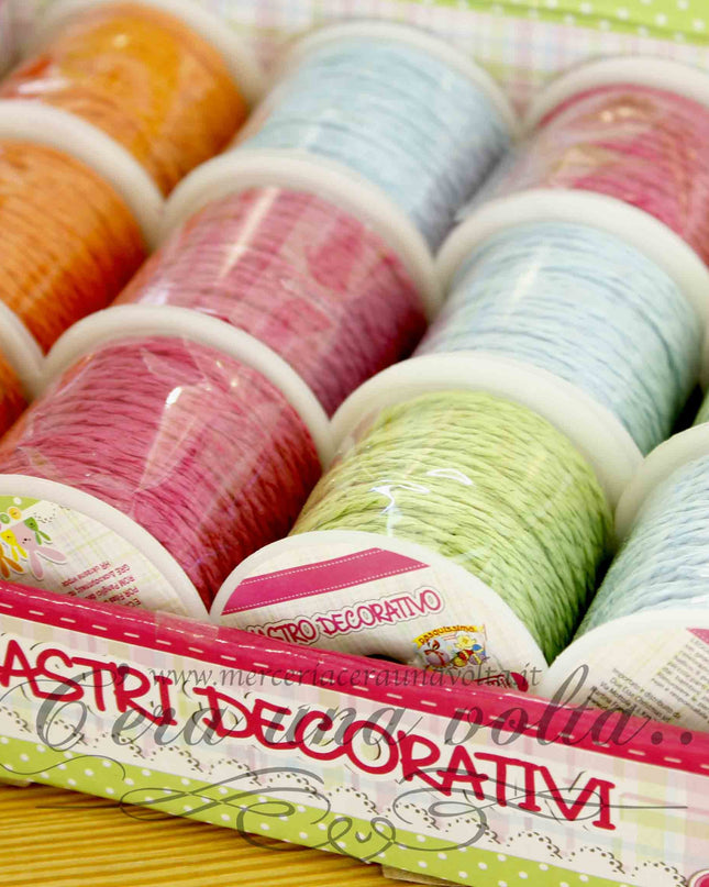 Rotolo da 15 mt Cordoncino Colorato