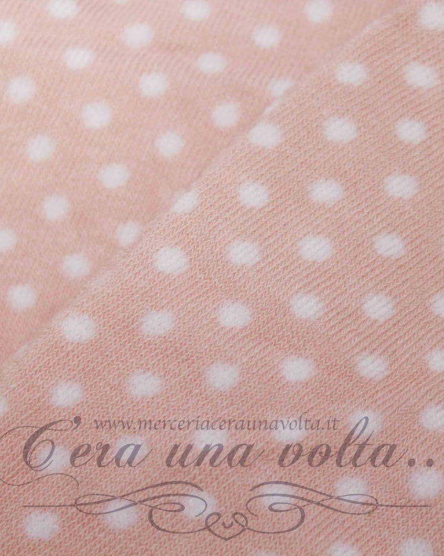 Tubolari in maglina a pois