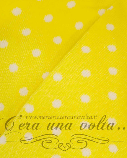 Tubolari in maglina a pois