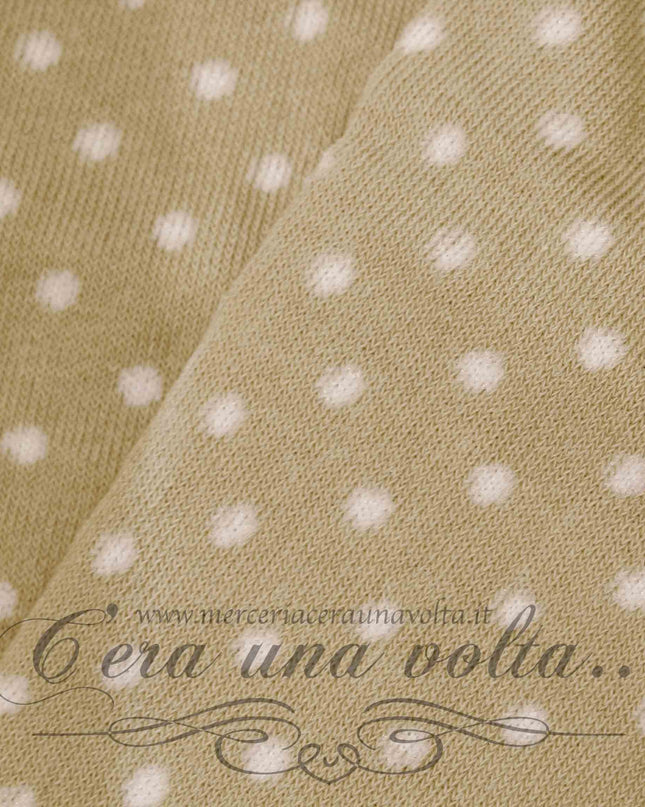 Tubolari in maglina a pois