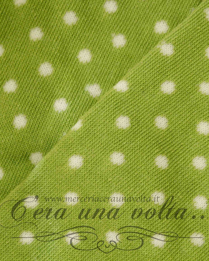 Tubolari in maglina a pois