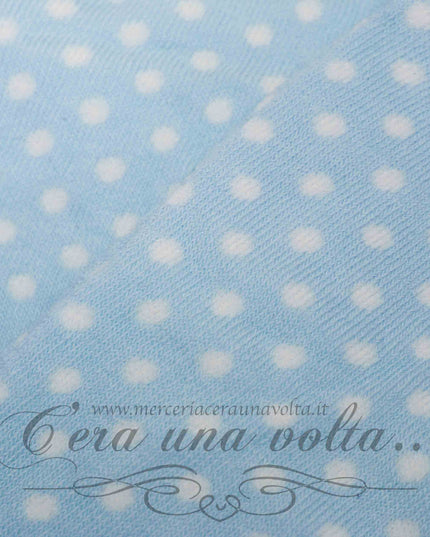 Tubolari in maglina a pois