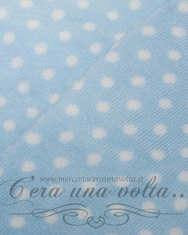 Tubolari in maglina a pois