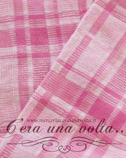 Tubolare Tartan Rosa