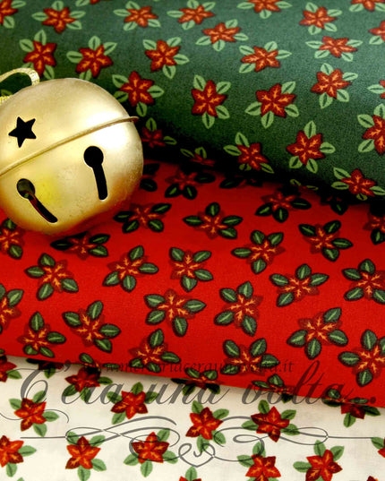 Tessuto in cotone Christmas Star