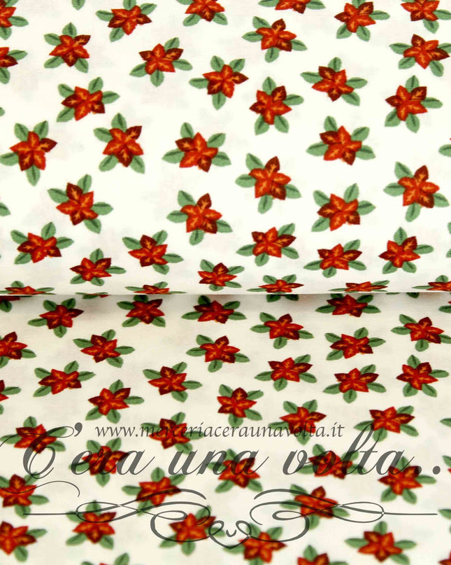 Tessuto in cotone Christmas Star