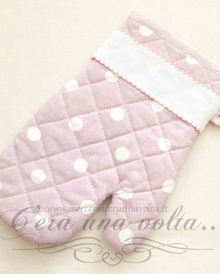 Set Guanto e presina con inserto Aida