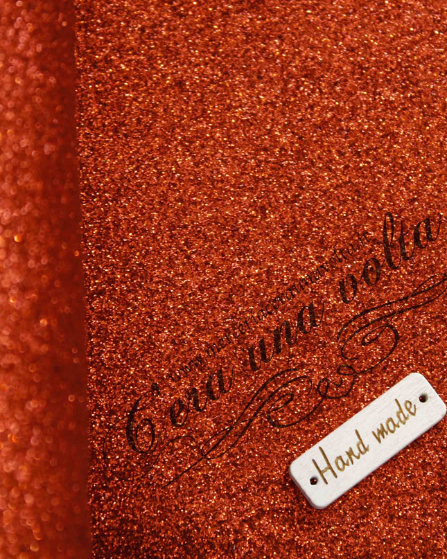 Tessuto pannolenci glitter a metro