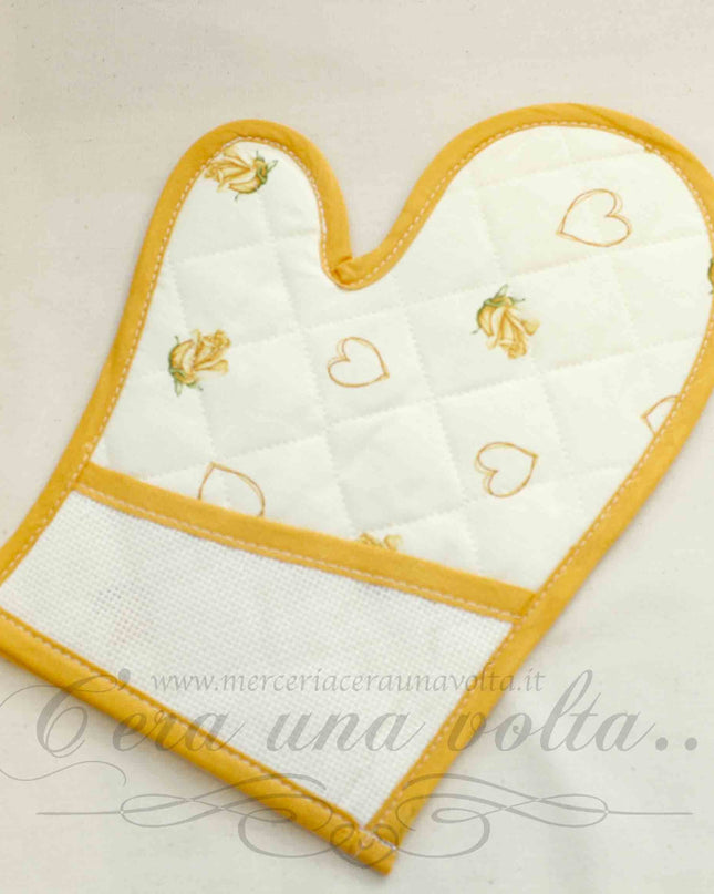Set 3 pz cucina Rose con inserto Aida