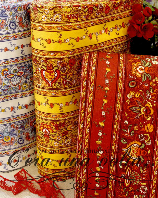 Tessuto Flowers Shabby Vintage