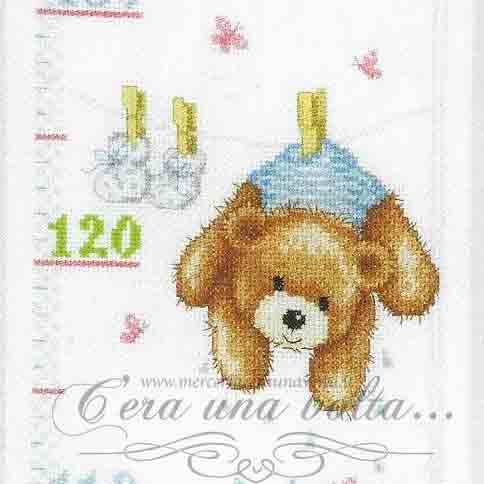 Kit metro punto croce Orsetti