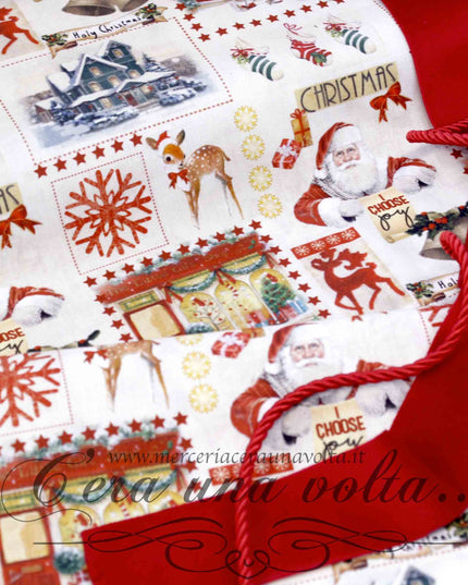 Tessuto Holy Christmas