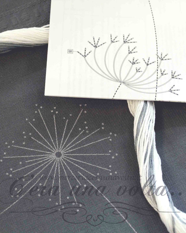 Tovaglia in cotone da ricamare