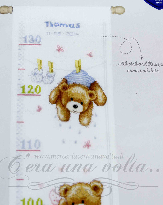 Kit metro punto croce Orsetti