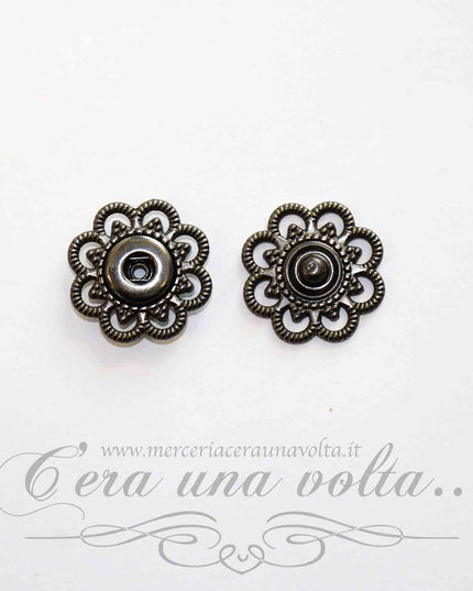 Automatico 25 mm Princess Bronzo Antico