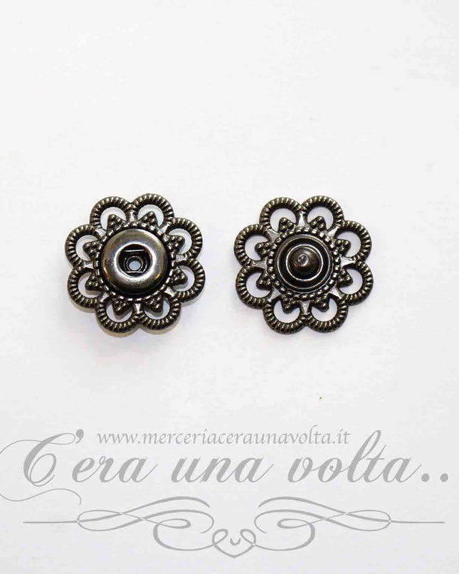 Automatico 25 mm Princess Bronzo Antico